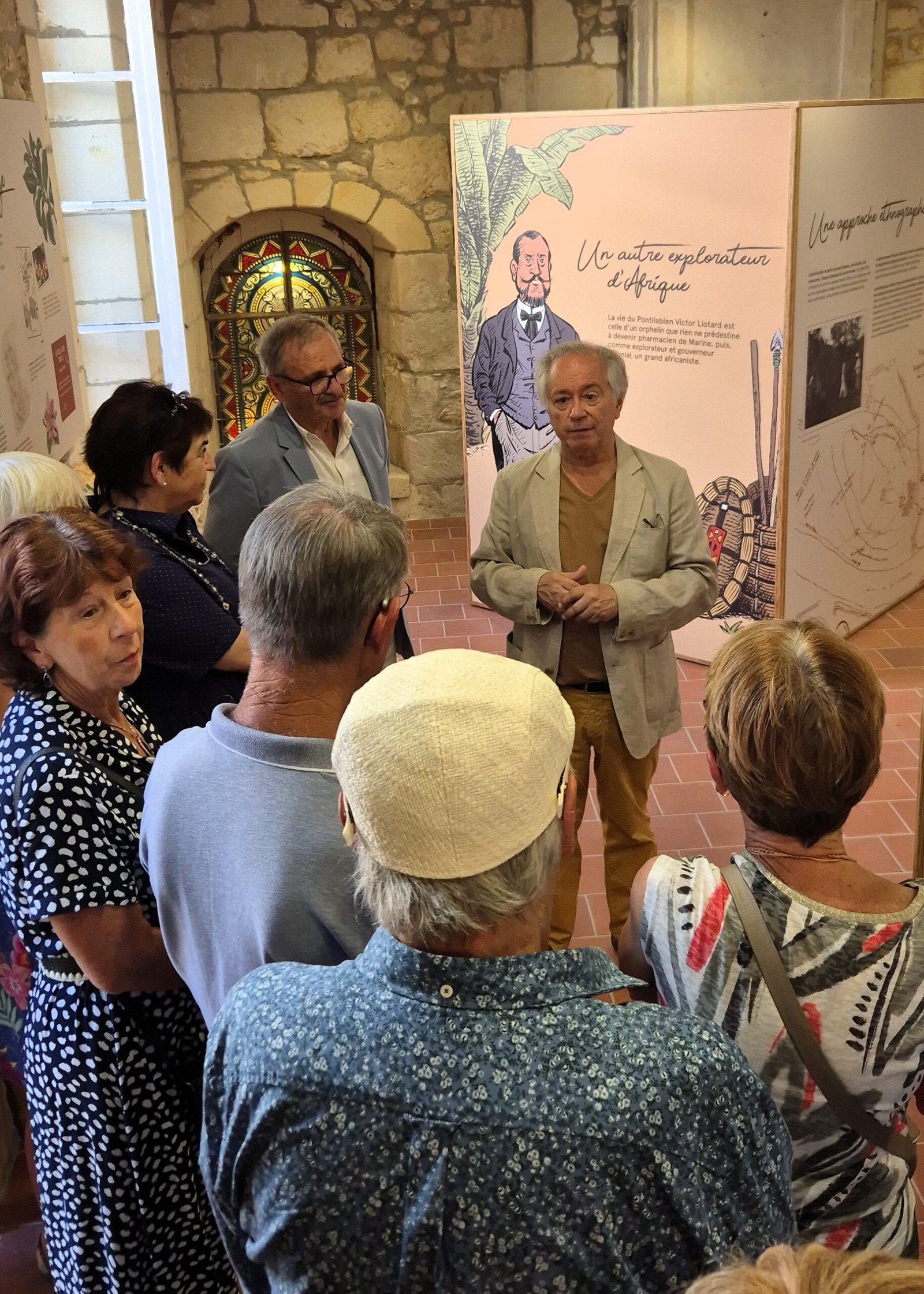Visite guidée commentée par Alain Quella-Villéger